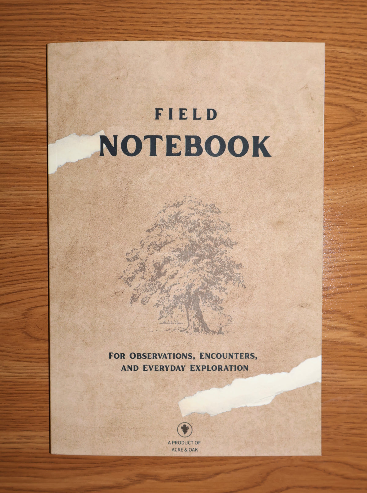 Acre & Oak Field Notebook